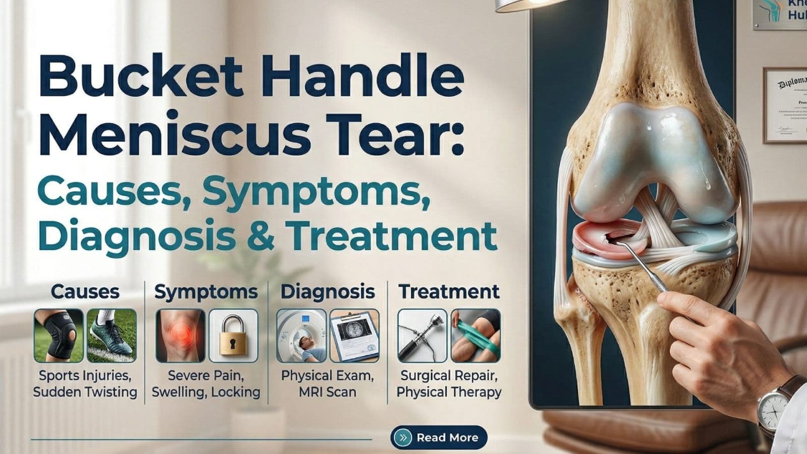 Bucket Handle Meniscus Tear: Causes, Symptoms, Diagnosis & Treatment in Bengaluru